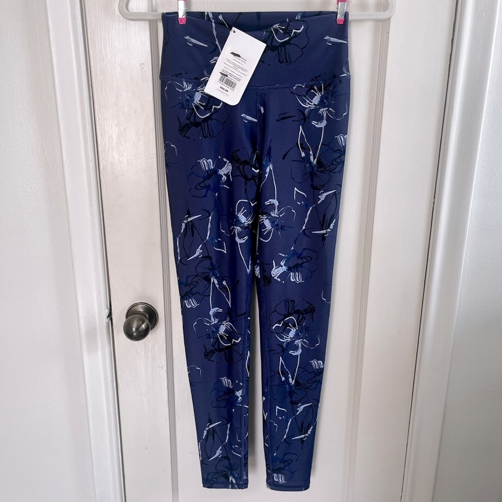Fabletics Floral Blue Leggings